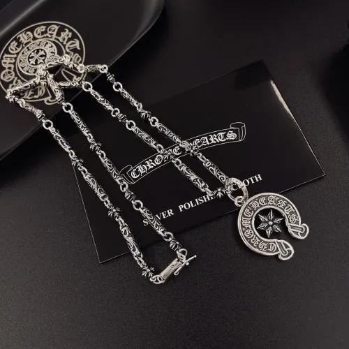 Cheap Chrome Hearts Necklaces #1414033 Replica Wholesale [$52.00 USD] [ITEM#1414033] on Replica Chrome Hearts Necklaces