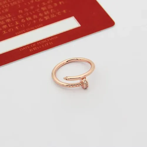 Cheap Cartier Rings In Rose Gold For Unisex #1414052 Replica Wholesale [$25.00 USD] [ITEM#1414052] on Replica Cartier Rings