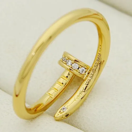 Cheap Cartier Rings In Gold For Unisex #1414055 Replica Wholesale [$25.00 USD] [ITEM#1414055] on Replica Cartier Rings
