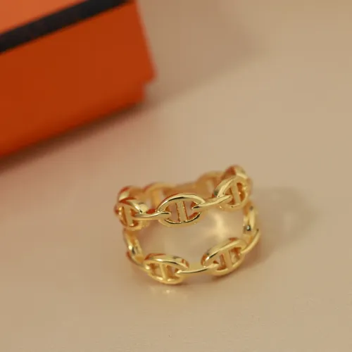 Hermes Rings In Gold #1414071