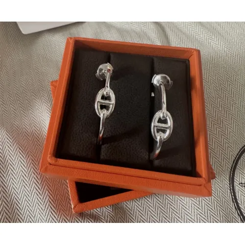 Cheap Hermes Earrings For Women #1414073 Replica Wholesale [$32.00 USD] [ITEM#1414073] on Replica Hermes Earrings