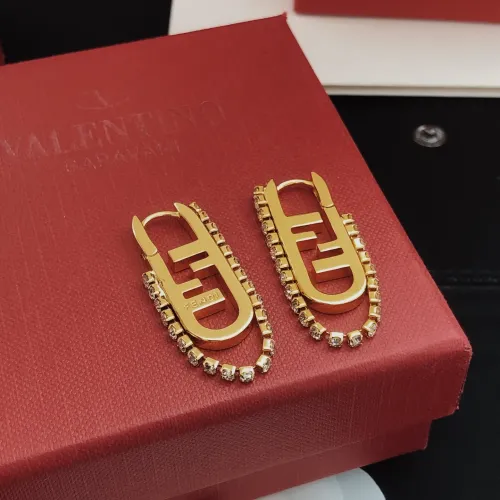 Cheap Fendi Earrings For Women #1414087 Replica Wholesale [$29.00 USD] [ITEM#1414087] on Replica Fendi Earrings