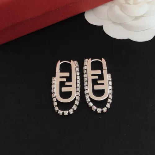 Cheap Fendi Earrings For Women #1414088 Replica Wholesale [$29.00 USD] [ITEM#1414088] on Replica Fendi Earrings