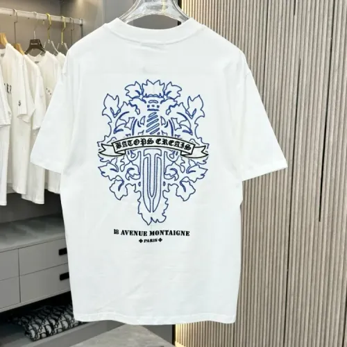 Cheap Chrome Hearts T-Shirts Short Sleeved For Unisex #1414091 Replica Wholesale [$40.00 USD] [ITEM#1414091] on Replica Chrome Hearts T-Shirts