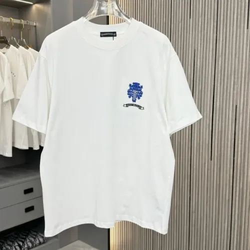 Cheap Chrome Hearts T-Shirts Short Sleeved For Unisex #1414091 Replica Wholesale [$40.00 USD] [ITEM#1414091] on Replica Chrome Hearts T-Shirts