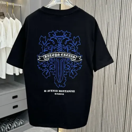 Cheap Chrome Hearts T-Shirts Short Sleeved For Unisex #1414092 Replica Wholesale [$40.00 USD] [ITEM#1414092] on Replica Chrome Hearts T-Shirts