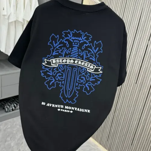 Cheap Chrome Hearts T-Shirts Short Sleeved For Unisex #1414092 Replica Wholesale [$40.00 USD] [ITEM#1414092] on Replica Chrome Hearts T-Shirts