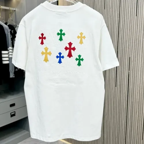 Cheap Chrome Hearts T-Shirts Short Sleeved For Unisex #1414093 Replica Wholesale [$40.00 USD] [ITEM#1414093] on Replica Chrome Hearts T-Shirts