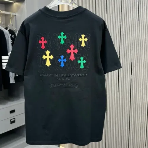 Cheap Chrome Hearts T-Shirts Short Sleeved For Unisex #1414094 Replica Wholesale [$40.00 USD] [ITEM#1414094] on Replica Chrome Hearts T-Shirts