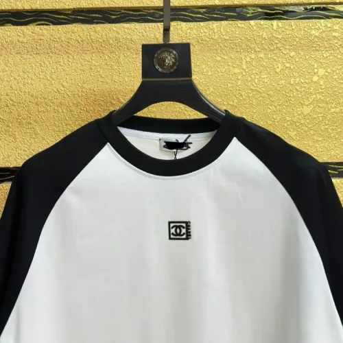Cheap Chanel T-Shirts Short Sleeved For Unisex #1414098 Replica Wholesale [$39.00 USD] [ITEM#1414098] on Replica Chanel T-Shirts