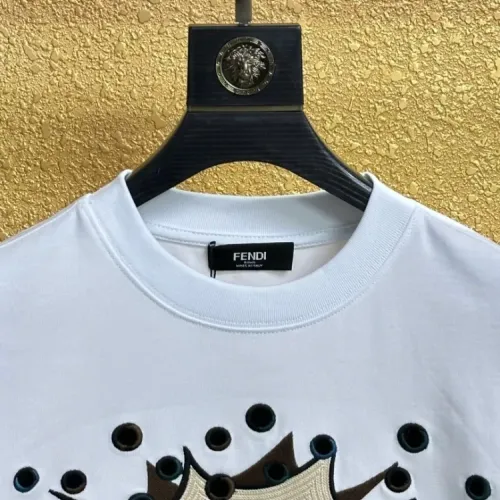 Cheap Fendi T-Shirts Short Sleeved For Unisex #1414105 Replica Wholesale [$45.00 USD] [ITEM#1414105] on Replica Fendi T-Shirts