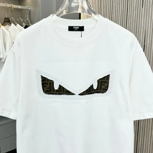 Cheap Fendi T-Shirts Short Sleeved For Unisex #1414109 Replica Wholesale [$40.00 USD] [ITEM#1414109] on Replica Fendi T-Shirts