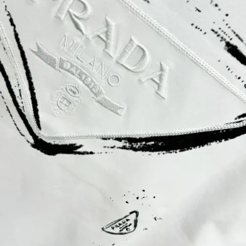 Cheap Prada T-Shirts Short Sleeved For Unisex #1414166 Replica Wholesale [$40.00 USD] [ITEM#1414166] on Replica Prada T-Shirts