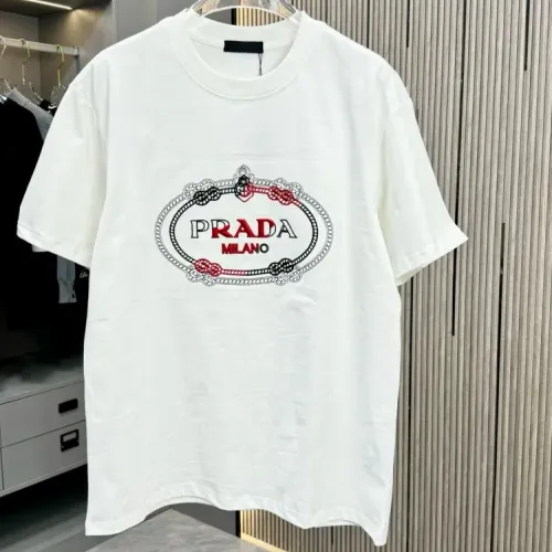 Prada T-Shirts Short Sleeved For Unisex #1414167