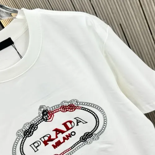 Cheap Prada T-Shirts Short Sleeved For Unisex #1414167 Replica Wholesale [$40.00 USD] [ITEM#1414167] on Replica Prada T-Shirts