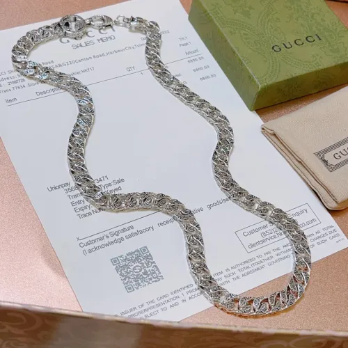 Cheap Gucci Necklaces #1414251 Replica Wholesale [$76.00 USD] [ITEM#1414251] on Replica Gucci Necklaces