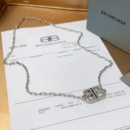 Cheap Balenciaga Necklaces #1414255 Replica Wholesale [$42.00 USD] [ITEM#1414255] on Replica Balenciaga Necklaces