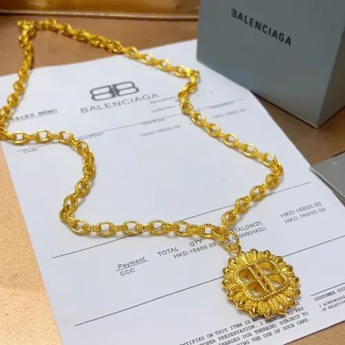 Cheap Balenciaga Necklaces #1414259 Replica Wholesale [$52.00 USD] [ITEM#1414259] on Replica Balenciaga Necklaces