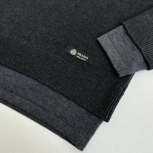 Cheap Prada Sweaters Long Sleeved For Unisex #1414272 Replica Wholesale [$85.00 USD] [ITEM#1414272] on Replica Prada Sweaters