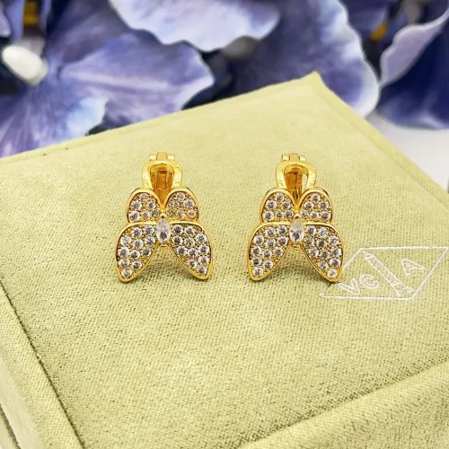 Cheap Van Cleef &amp; Arpels Earrings For Women #1414292 Replica Wholesale [$32.00 USD] [ITEM#1414292] on Replica Van Cleef &amp; Arpels Earrings