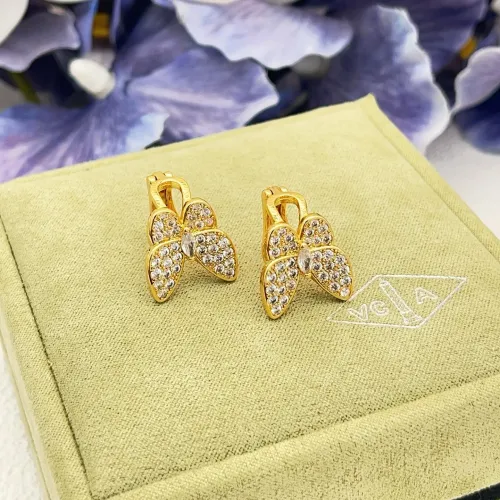 Cheap Van Cleef &amp; Arpels Earrings For Women #1414292 Replica Wholesale [$32.00 USD] [ITEM#1414292] on Replica Van Cleef &amp; Arpels Earrings