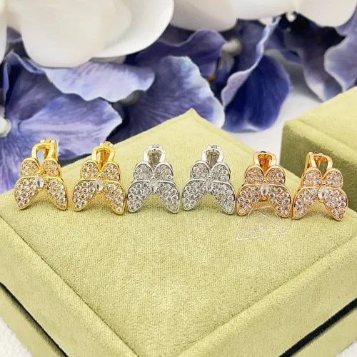 Cheap Van Cleef &amp; Arpels Earrings For Women #1414292 Replica Wholesale [$32.00 USD] [ITEM#1414292] on Replica Van Cleef &amp; Arpels Earrings