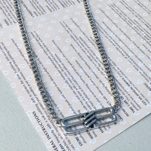 Cheap Balenciaga Necklaces #1414298 Replica Wholesale [$38.00 USD] [ITEM#1414298] on Replica Balenciaga Necklaces