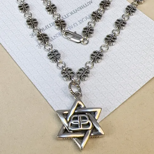 Cheap Balenciaga Necklaces #1414301 Replica Wholesale [$45.00 USD] [ITEM#1414301] on Replica Balenciaga Necklaces