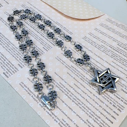 Cheap Balenciaga Necklaces #1414301 Replica Wholesale [$45.00 USD] [ITEM#1414301] on Replica Balenciaga Necklaces