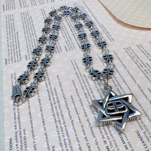 Cheap Balenciaga Necklaces #1414301 Replica Wholesale [$45.00 USD] [ITEM#1414301] on Replica Balenciaga Necklaces