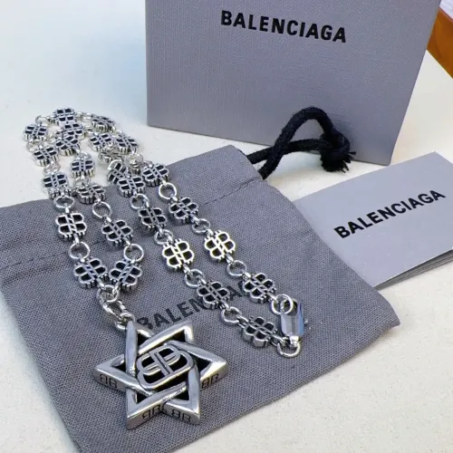 Cheap Balenciaga Necklaces #1414301 Replica Wholesale [$45.00 USD] [ITEM#1414301] on Replica Balenciaga Necklaces