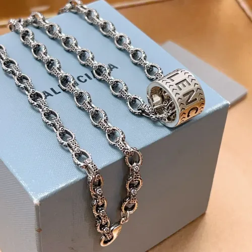 Cheap Balenciaga Necklaces #1414331 Replica Wholesale [$56.00 USD] [ITEM#1414331] on Replica Balenciaga Necklaces