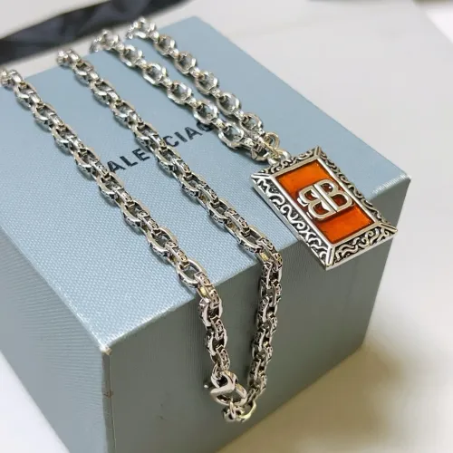 Cheap Balenciaga Necklaces #1414333 Replica Wholesale [$56.00 USD] [ITEM#1414333] on Replica Balenciaga Necklaces
