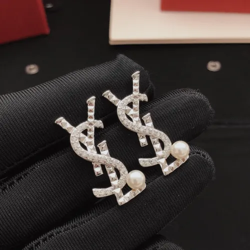 Cheap Yves Saint Laurent YSL Earrings For Women #1414358 Replica Wholesale [$27.00 USD] [ITEM#1414358] on Replica Yves Saint Laurent YSL Earrings