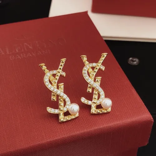 Cheap Yves Saint Laurent YSL Earrings For Women #1414359 Replica Wholesale [$27.00 USD] [ITEM#1414359] on Replica Yves Saint Laurent YSL Earrings