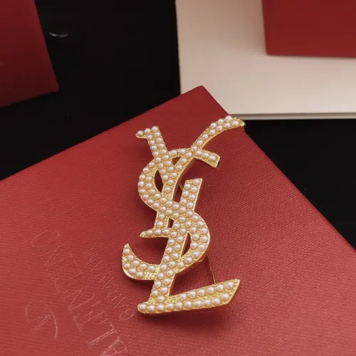 Cheap Yves Saint Laurent Brooches For Women #1414369 Replica Wholesale [$29.00 USD] [ITEM#1414369] on Replica Yves Saint Laurent Brooches
