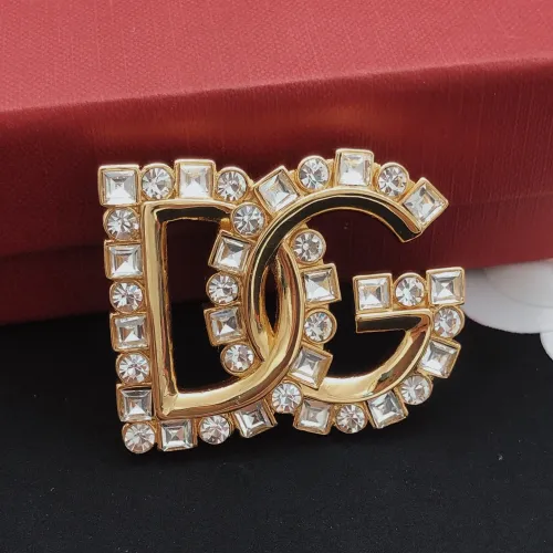 Cheap Dolce &amp; Gabbana Brooches For Women #1414372 Replica Wholesale [$32.00 USD] [ITEM#1414372] on Replica Dolce &amp; Gabbana Brooches