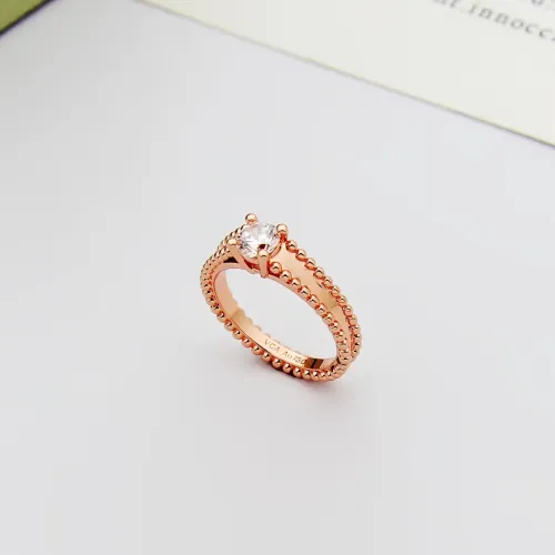 Van Cleef & Arpels Rings In Rose Gold For Women #1414441