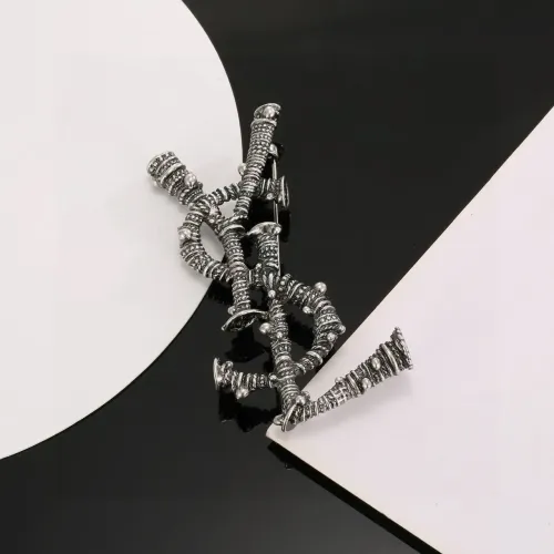 Cheap Yves Saint Laurent Brooches For Women #1414464 Replica Wholesale [$29.00 USD] [ITEM#1414464] on Replica Yves Saint Laurent Brooches