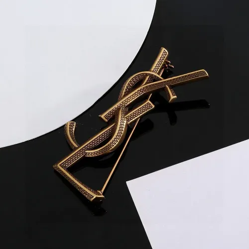 Cheap Yves Saint Laurent Brooches For Women #1414465 Replica Wholesale [$29.00 USD] [ITEM#1414465] on Replica Yves Saint Laurent Brooches