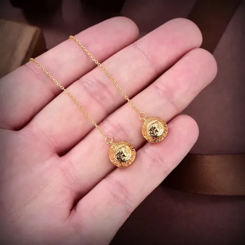 Cheap Versace Earrings For Women #1414474 Replica Wholesale [$25.00 USD] [ITEM#1414474] on Replica Versace Earrings