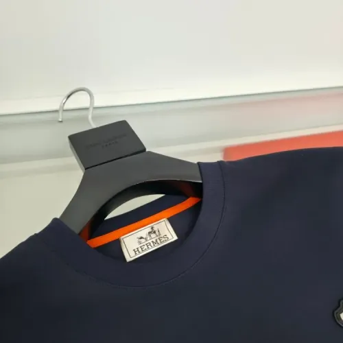 Cheap Hermes T-Shirts Short Sleeved For Men #1414481 Replica Wholesale [$52.00 USD] [ITEM#1414481] on Replica Hermes T-Shirts
