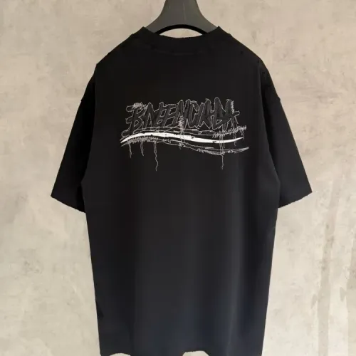 Cheap Balenciaga T-Shirts Short Sleeved For Unisex #1414497 Replica Wholesale [$48.00 USD] [ITEM#1414497] on Replica Balenciaga T-Shirts