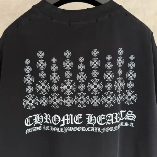 Cheap Chrome Hearts T-Shirts Short Sleeved For Unisex #1414526 Replica Wholesale [$48.00 USD] [ITEM#1414526] on Replica Chrome Hearts T-Shirts