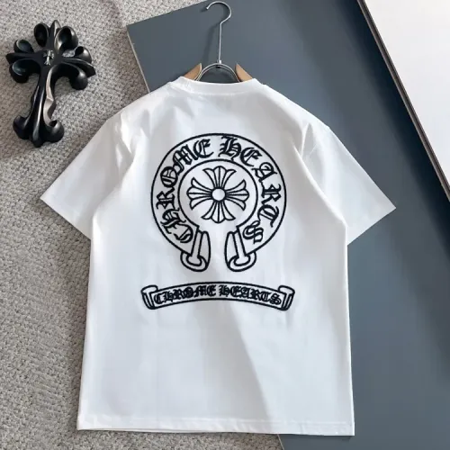Cheap Chrome Hearts T-Shirts Short Sleeved For Unisex #1414530 Replica Wholesale [$42.00 USD] [ITEM#1414530] on Replica Chrome Hearts T-Shirts