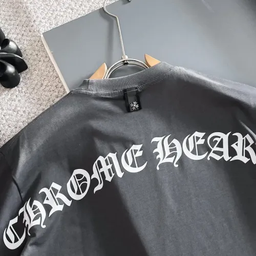 Cheap Chrome Hearts T-Shirts Short Sleeved For Unisex #1414537 Replica Wholesale [$42.00 USD] [ITEM#1414537] on Replica Chrome Hearts T-Shirts