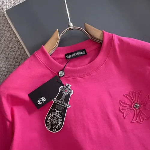 Cheap Chrome Hearts T-Shirts Short Sleeved For Unisex #1414543 Replica Wholesale [$42.00 USD] [ITEM#1414543] on Replica Chrome Hearts T-Shirts