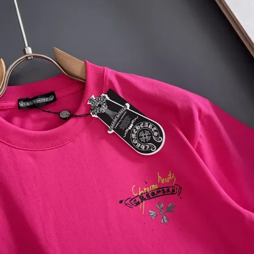 Cheap Chrome Hearts T-Shirts Short Sleeved For Unisex #1414570 Replica Wholesale [$42.00 USD] [ITEM#1414570] on Replica Chrome Hearts T-Shirts