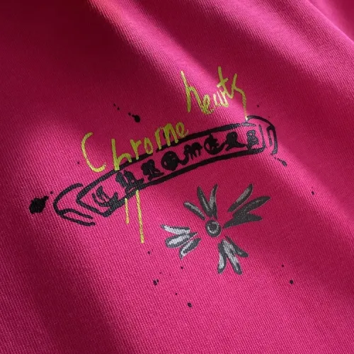 Cheap Chrome Hearts T-Shirts Short Sleeved For Unisex #1414570 Replica Wholesale [$42.00 USD] [ITEM#1414570] on Replica Chrome Hearts T-Shirts