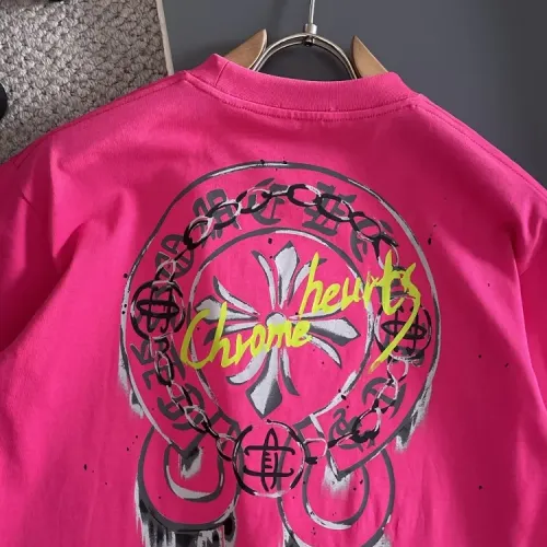 Cheap Chrome Hearts T-Shirts Short Sleeved For Unisex #1414570 Replica Wholesale [$42.00 USD] [ITEM#1414570] on Replica Chrome Hearts T-Shirts